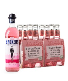 Broker's Pink Gin & Tonic