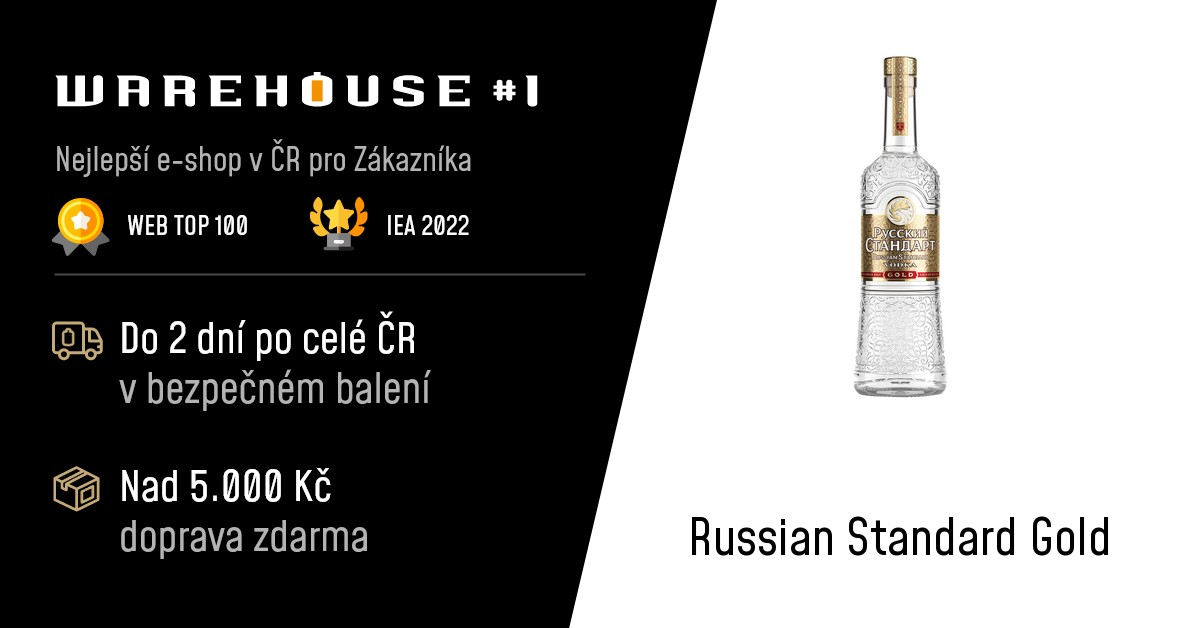russian standard vodka gold